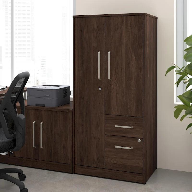 Armoire-penderie avec tiroirs