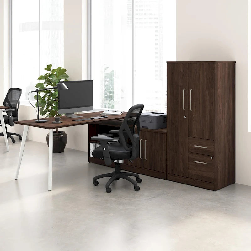 Armoire-penderie avec tiroirs
