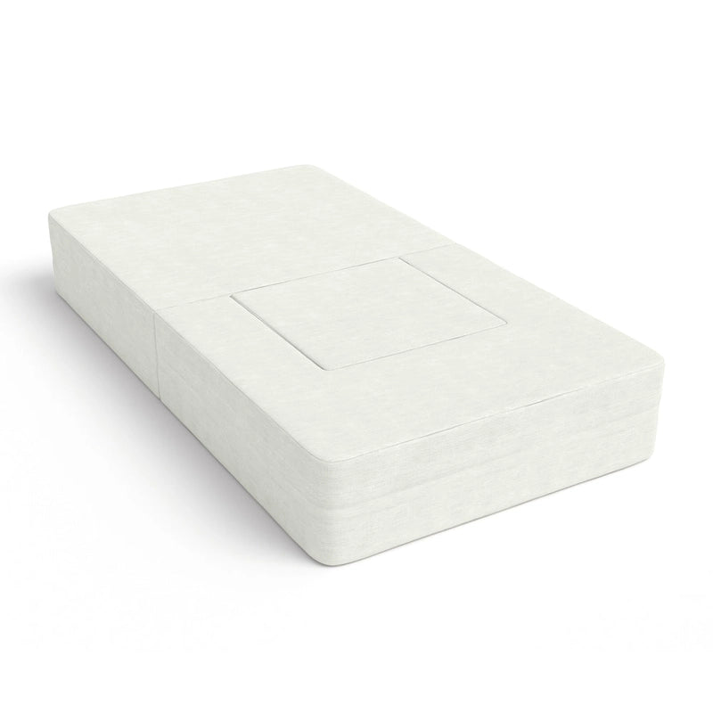 Fauteuil-lit convertible et pouf / Lit simple (deux places)