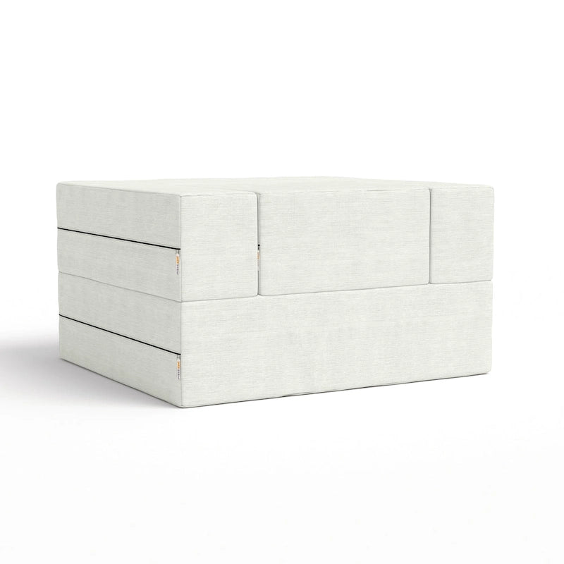 Fauteuil-lit convertible et pouf / Lit simple (deux places)