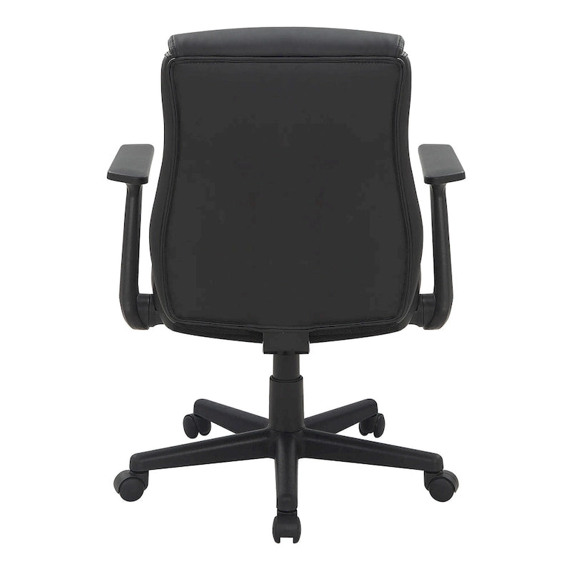 Chaise de bureau de direction à dossier mi-hauteur