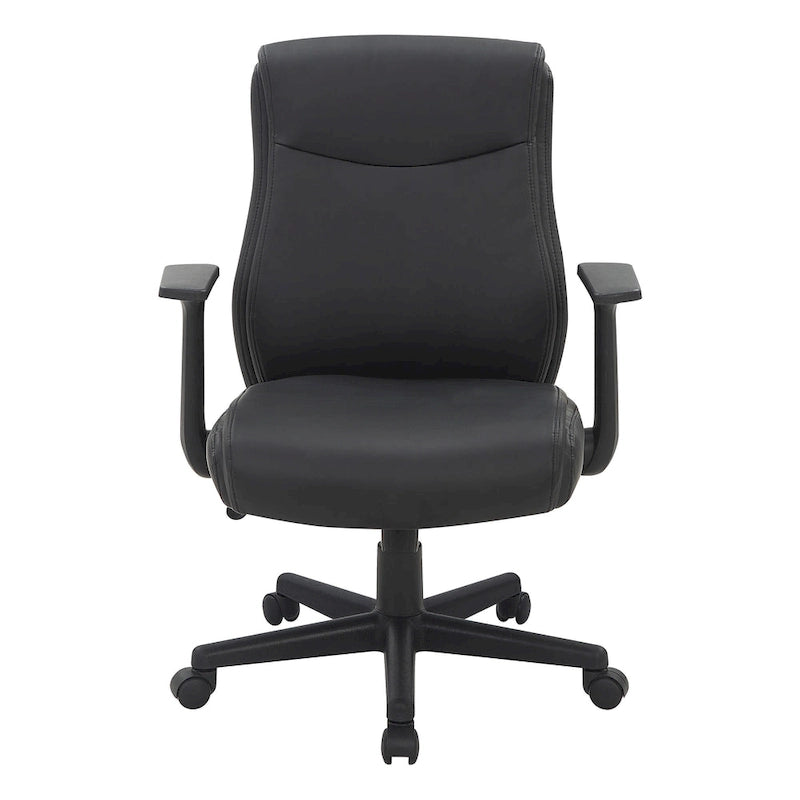 Chaise de bureau de direction à dossier mi-hauteur