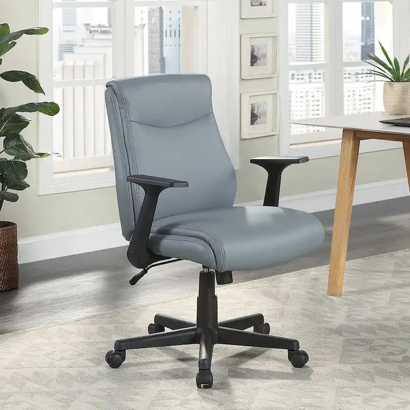 Chaise de bureau de direction à dossier mi-hauteur
