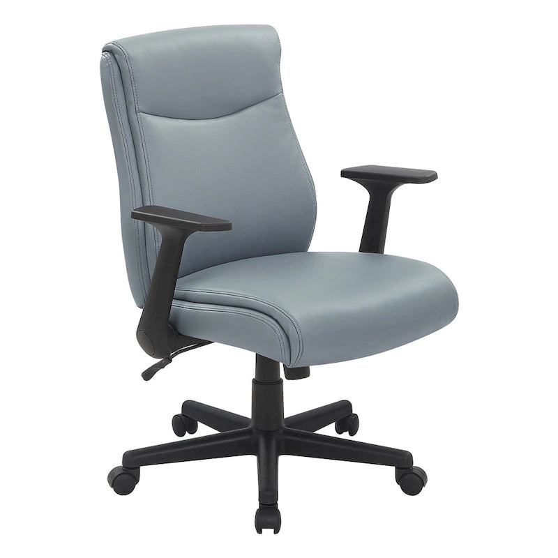 Chaise de bureau de direction à dossier mi-hauteur