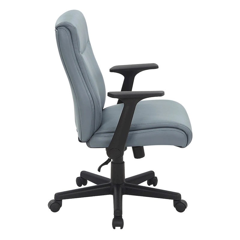 Chaise de bureau de direction à dossier mi-hauteur
