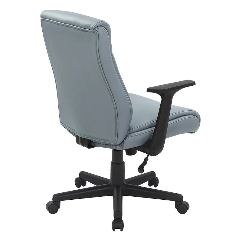 Chaise de bureau de direction à dossier mi-hauteur