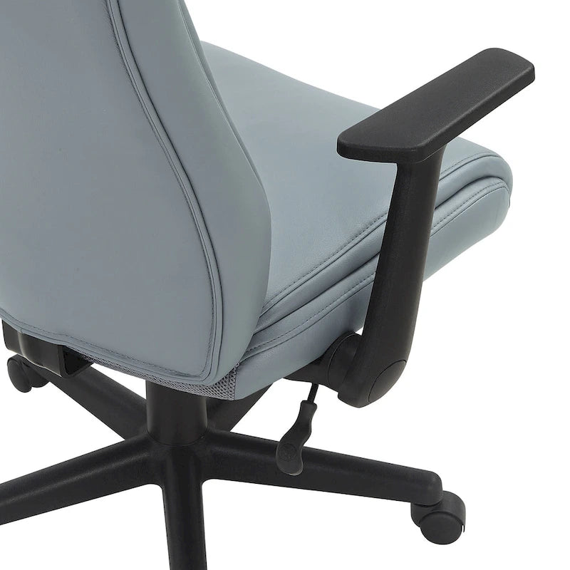 Chaise de bureau de direction à dossier mi-hauteur