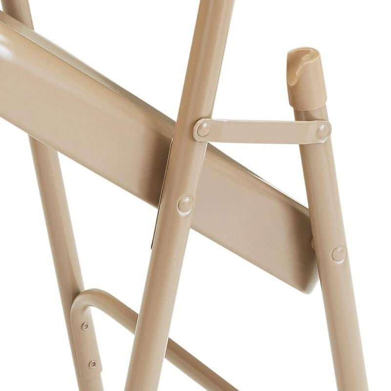 (Lot de 4) – Chaises pliantes tout acier Série 50