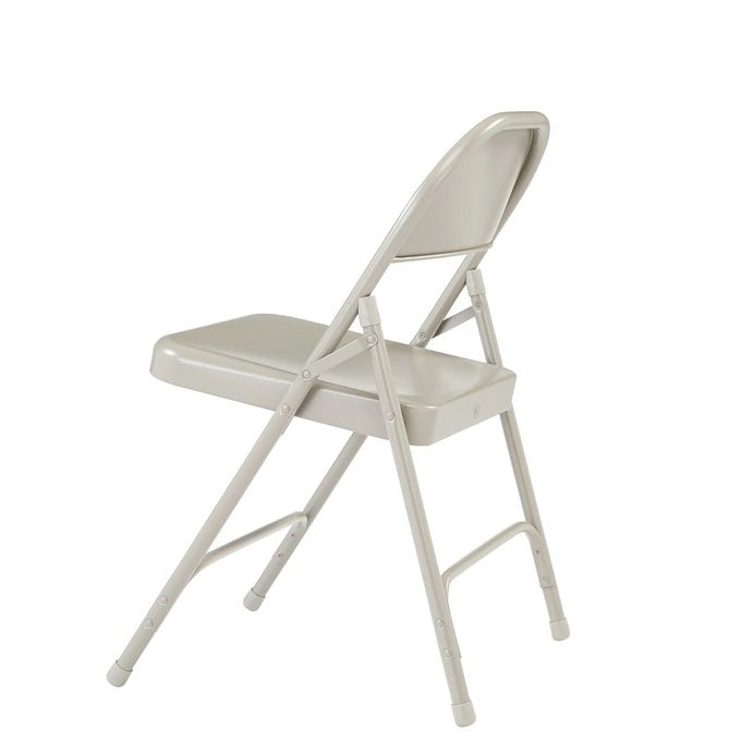 (Lot de 4) – Chaises pliantes tout acier Série 50