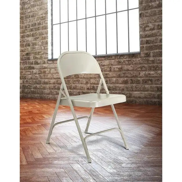 (Lot de 4) – Chaises pliantes tout acier Série 50