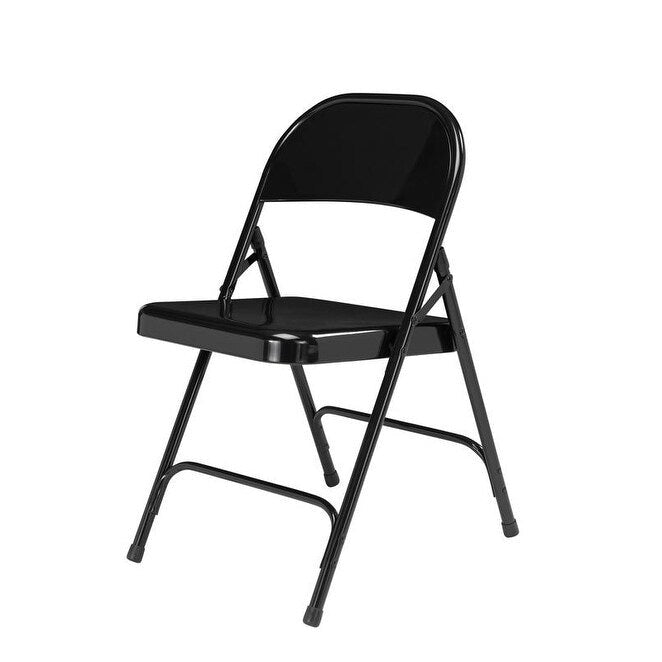 (Lot de 4) – Chaises pliantes tout acier Série 50