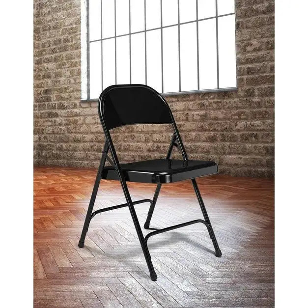 (Lot de 4) – Chaises pliantes tout acier Série 50