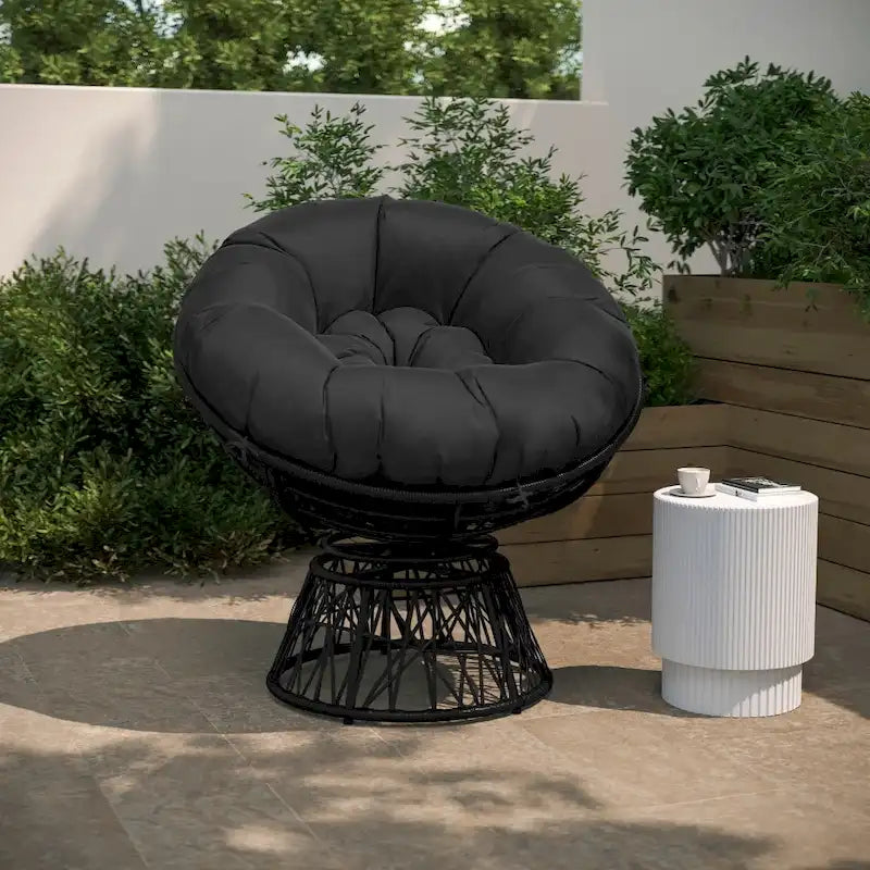 Fauteuil de jardin pivotant