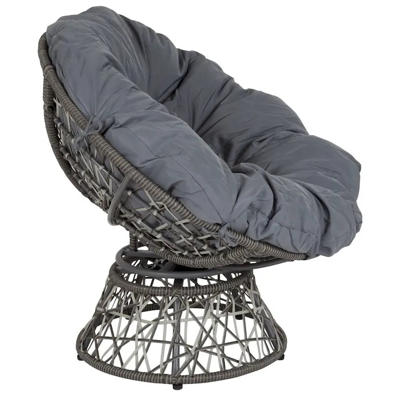 Fauteuil de jardin pivotant