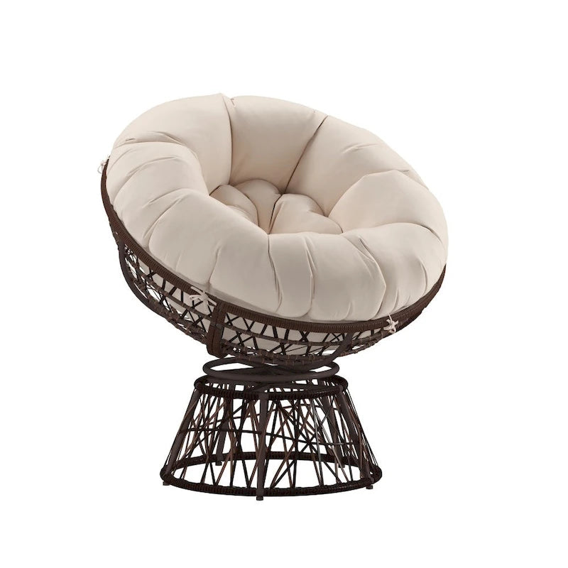 Fauteuil de jardin pivotant