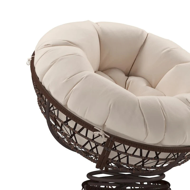 Fauteuil de jardin pivotant