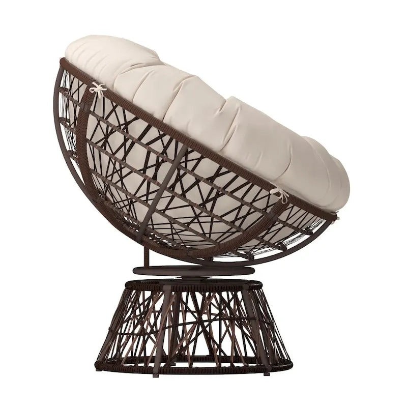 Fauteuil de jardin pivotant