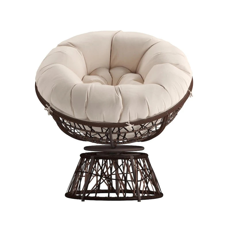 Fauteuil de jardin pivotant