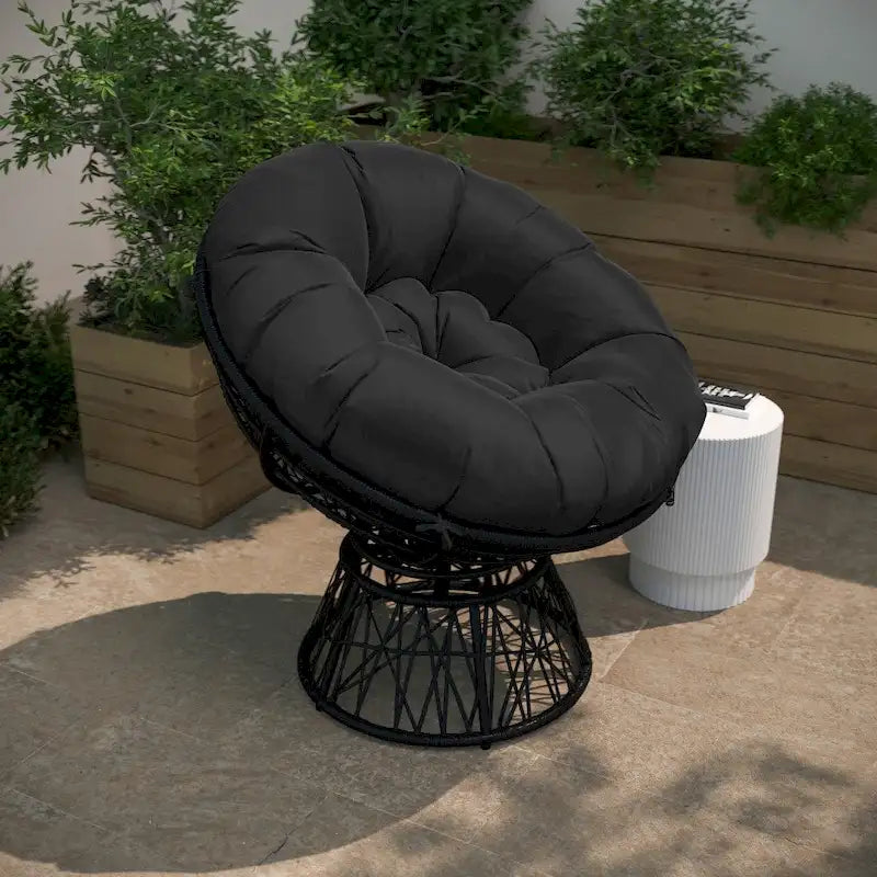 Fauteuil de jardin pivotant