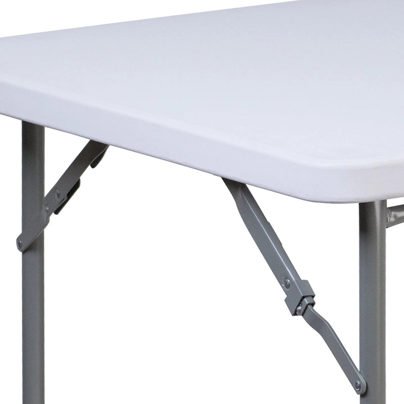 Table pliante carrée en plastique de 86 cm – Table de jeux/Table de cartes
