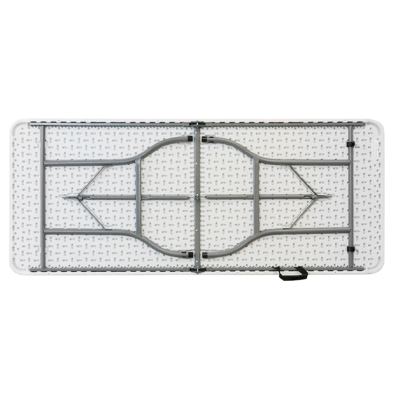 Table pliante en plastique blanche de 6 pieds