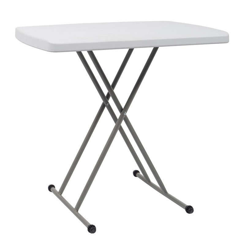 Table pliante réglable en PEHD de 30 po
