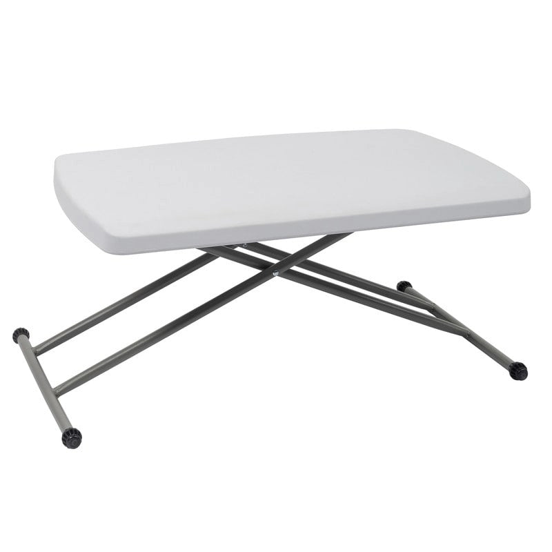 Table pliante réglable en PEHD de 30 po
