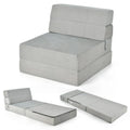 Chaise longue convertible pliable à trois volets – 75 x 28 x 6