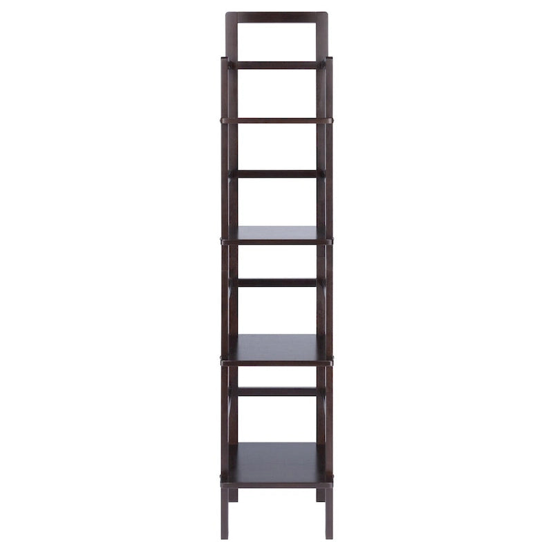 Étagère de boulanger, étroite, café – 14,72 x 13,86 x 70,71 pouces