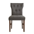 Chaise de salle à manger en bois 7 pièces Mid-Century Modern