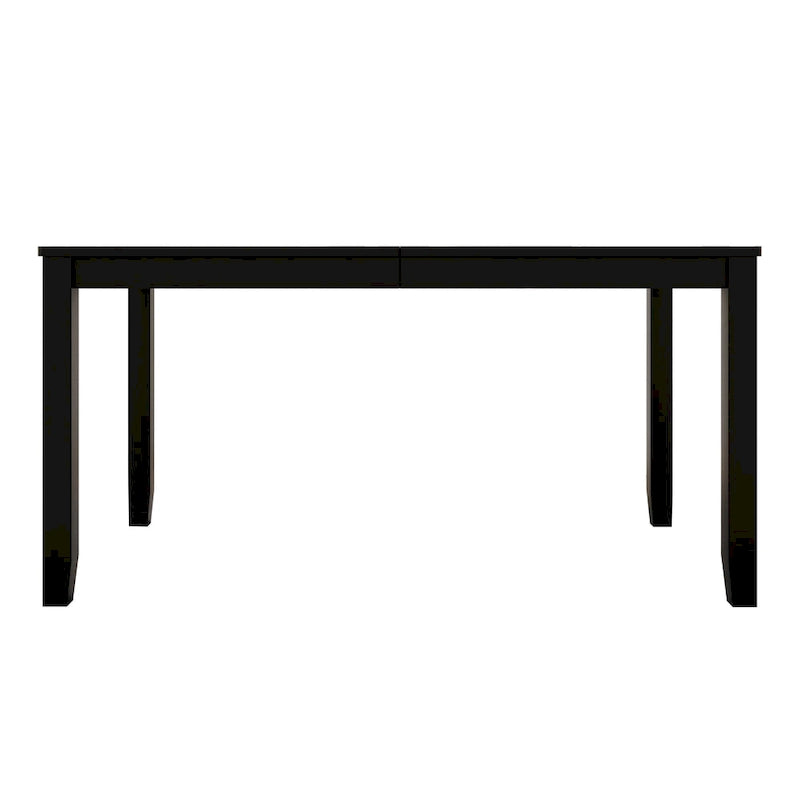 Chaise de salle à manger en bois 7 pièces Mid-Century Modern