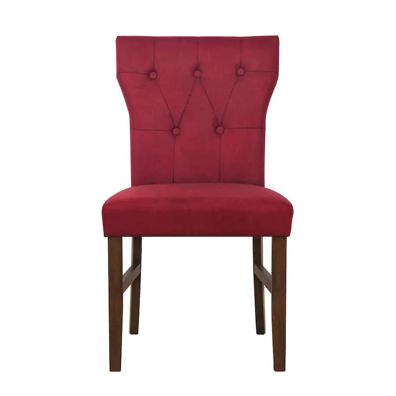 Chaise de salle à manger en bois 7 pièces Mid-Century Modern