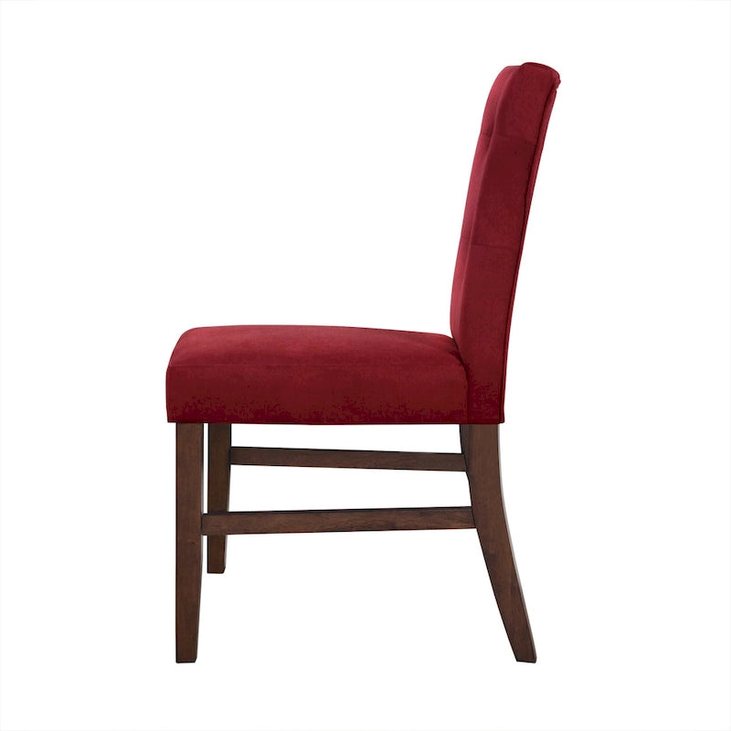 Chaise de salle à manger en bois 7 pièces Mid-Century Modern