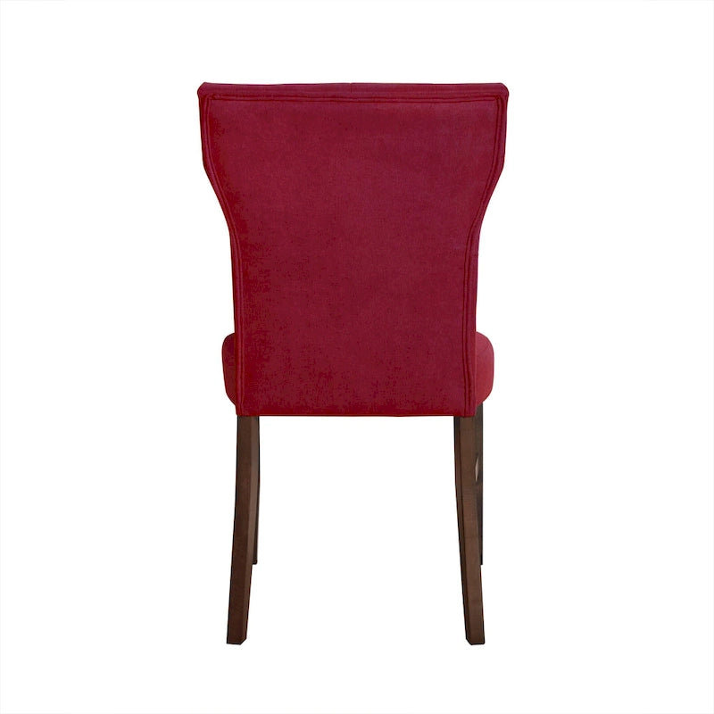 Chaise de salle à manger en bois 7 pièces Mid-Century Modern