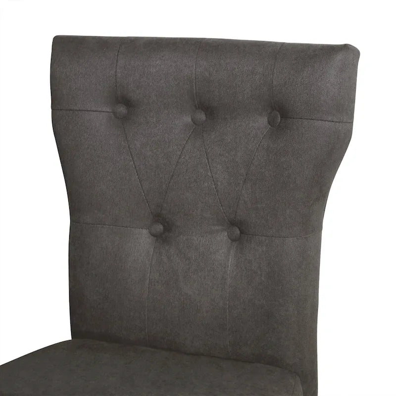 Chaise de salle à manger en bois 7 pièces Mid-Century Modern