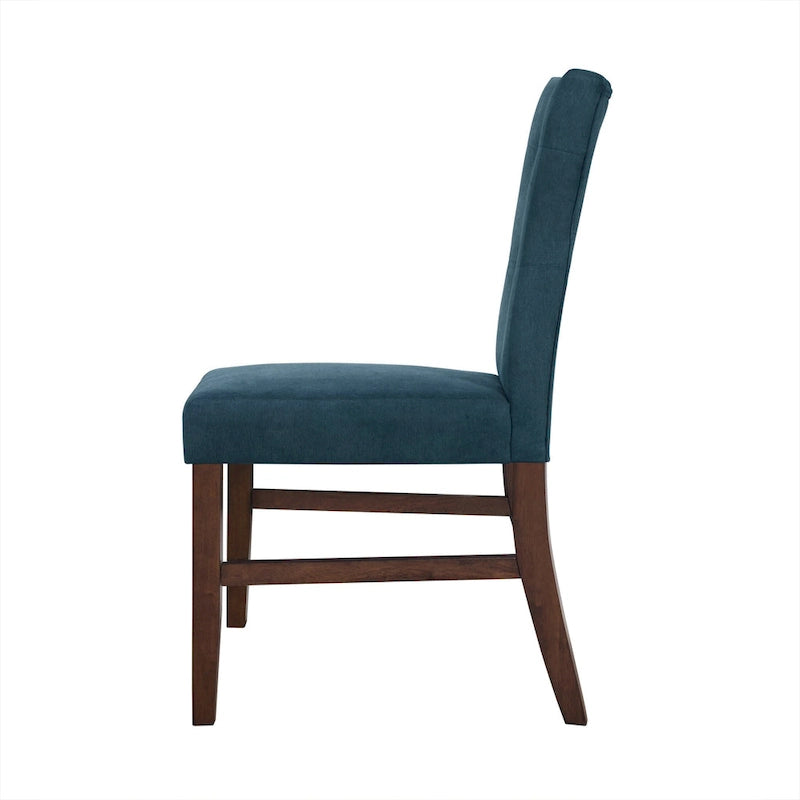 Chaise de salle à manger en bois 7 pièces Mid-Century Modern