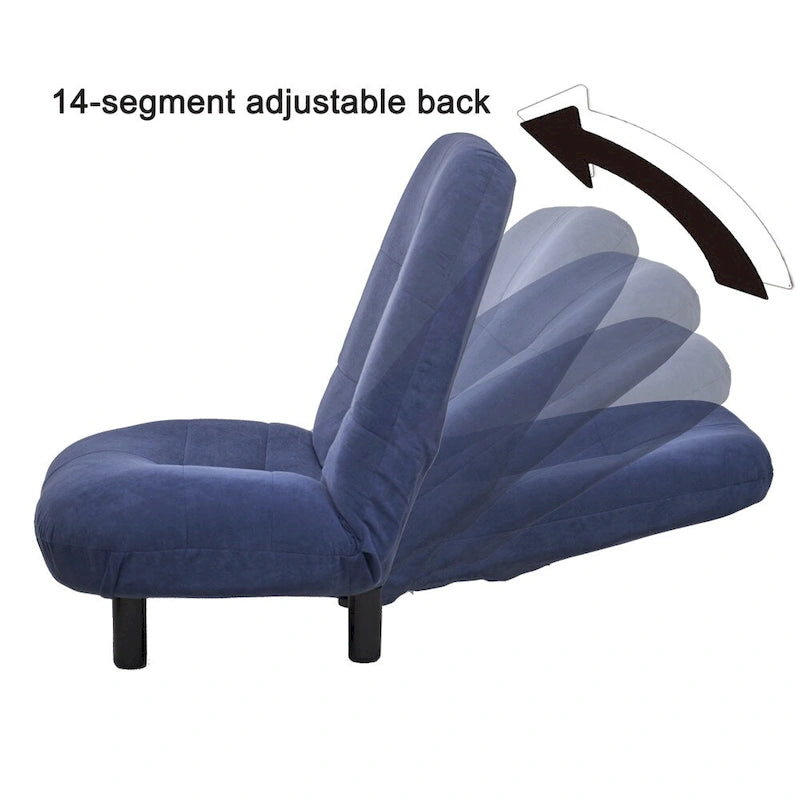 Chaise longue pliante réglable